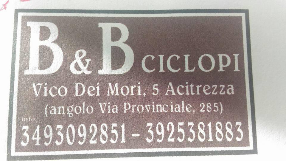 אצ'י קסטלו B&B Ciclopi מראה חיצוני תמונה
